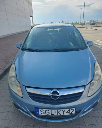 Opel Corsa cena 8500 przebieg: 198000, rok produkcji 2009 z Częstochowa małe 56